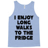 i enjoy long walks to the fridge Tank Top