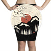 Mountain Wildlife Pencil Skirts