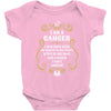 i am a cancer Baby Onesie