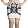 viking skull Mini Skirts
