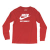 weed   just smoke it   mens funny Long Sleeve Shirts