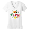 Vans Floral Women's V-Neck T-Shirt