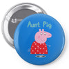 peppa pig aunt pig Pin-back button