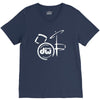 dw drum V-Neck Tee