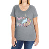 Forever Unicorn Ladies Curvy T-Shirt