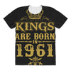 kings are born in 1961 All Over Women's T-shirt