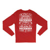 Real Kings Are Born On December 27 Long Sleeve Shirts
