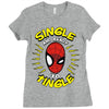 friendly neighborhood single man Ladies Fitted T-Shirt