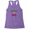 straight outta arkham Racerback Tank