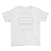 retro and vintage cassette humor Youth Tee
