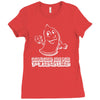 condoms are for pussies Ladies Fitted T-Shirt