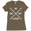bon iver skinny love Ladies Fitted T-Shirt