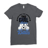 Some Girls Love Diamonds This Girl Loves Balls Ladies Fitted T-Shirt