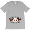 March Peeking Out Baby Boy T-Shirt