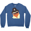 pug in a crew Crewneck Sweatshirt