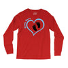 Baby Boy with Heart Any Name Customized Long Sleeve Shirts
