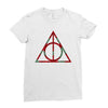 Deathly Hallows Harry Potter Ladies Fitted T-Shirt