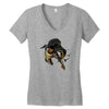 midnight flight Women's V-Neck T-Shirt