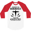 Property Of Honnouji Athletics Dept. 3/4 Sleeve Shirt