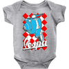 funny vespa chequer board, ideal gift or birthday present Baby Onesie