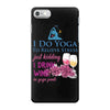 yoga and wine iPhone 7 Case