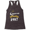 queens are born in 1987 Racerback Tank