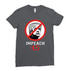 Impeach 45 Stop Trump Ladies Fitted T-Shirt