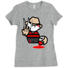 nightmare freddy krueger robert englund horror Ladies Fitted T-Shirt