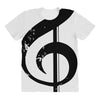 the music is the key All Over Women's T-shirt