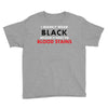 hides the blood stains Youth Tee