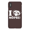 i love m&ouml;pse funny iPhoneX