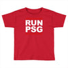 run psg paris st germain fotbal Toddler T-shirt