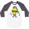 light blub guy 3/4 Sleeve Shirt