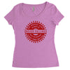 falling confucius Women's Triblend Scoop T-shirt