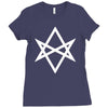 thelema sign Ladies Fitted T-Shirt
