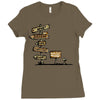 the choice was not hard Ladies Fitted T-Shirt