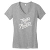 truth to power Women's V-Neck T-Shirt