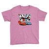cuphead and mugman Youth Tee