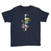 Pride Floral LGBT Colors Youth Tee