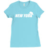new york Ladies Fitted T-Shirt