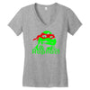 turtles  splinter ninja serie funny Women's V-Neck T-Shirt