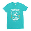 my family my freedom my rod Ladies Fitted T-Shirt