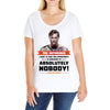 the notorıous i want to take this opportunity to apologize to absolut Ladies Curvy T-Shirt