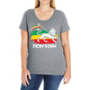 lion's den lion Ladies Curvy T-Shirt