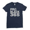 pro black 365 Ladies Fitted T-Shirt