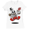 modern hero Ladies Fitted T-Shirt