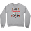 first grade christmas crew Crewneck Sweatshirt
