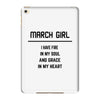 March Girl iPad Mini 4
