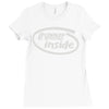 drummer inside Ladies Fitted T-Shirt