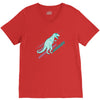 ask me about dinosaurs V-Neck Tee